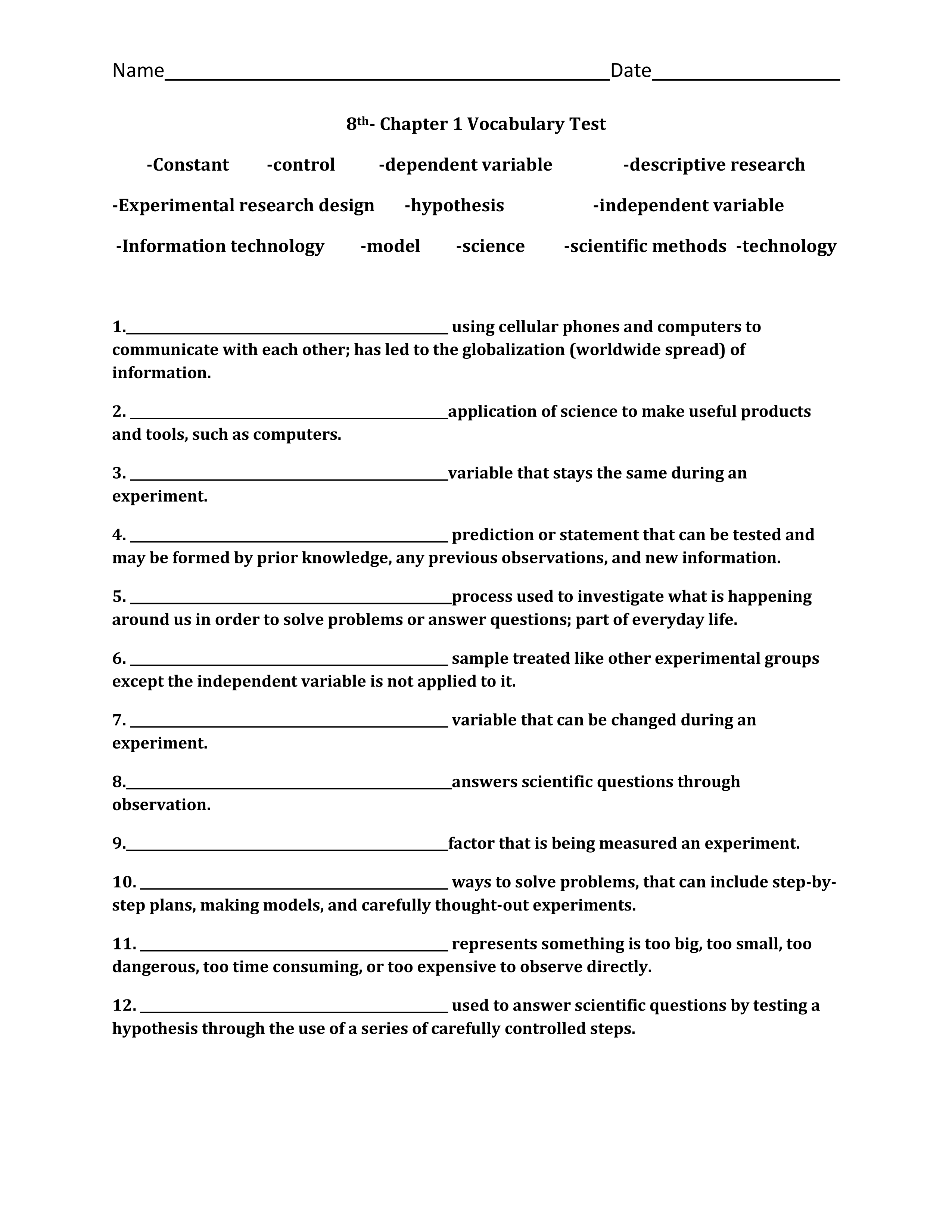 Vocabtest.Com - ve8vnem