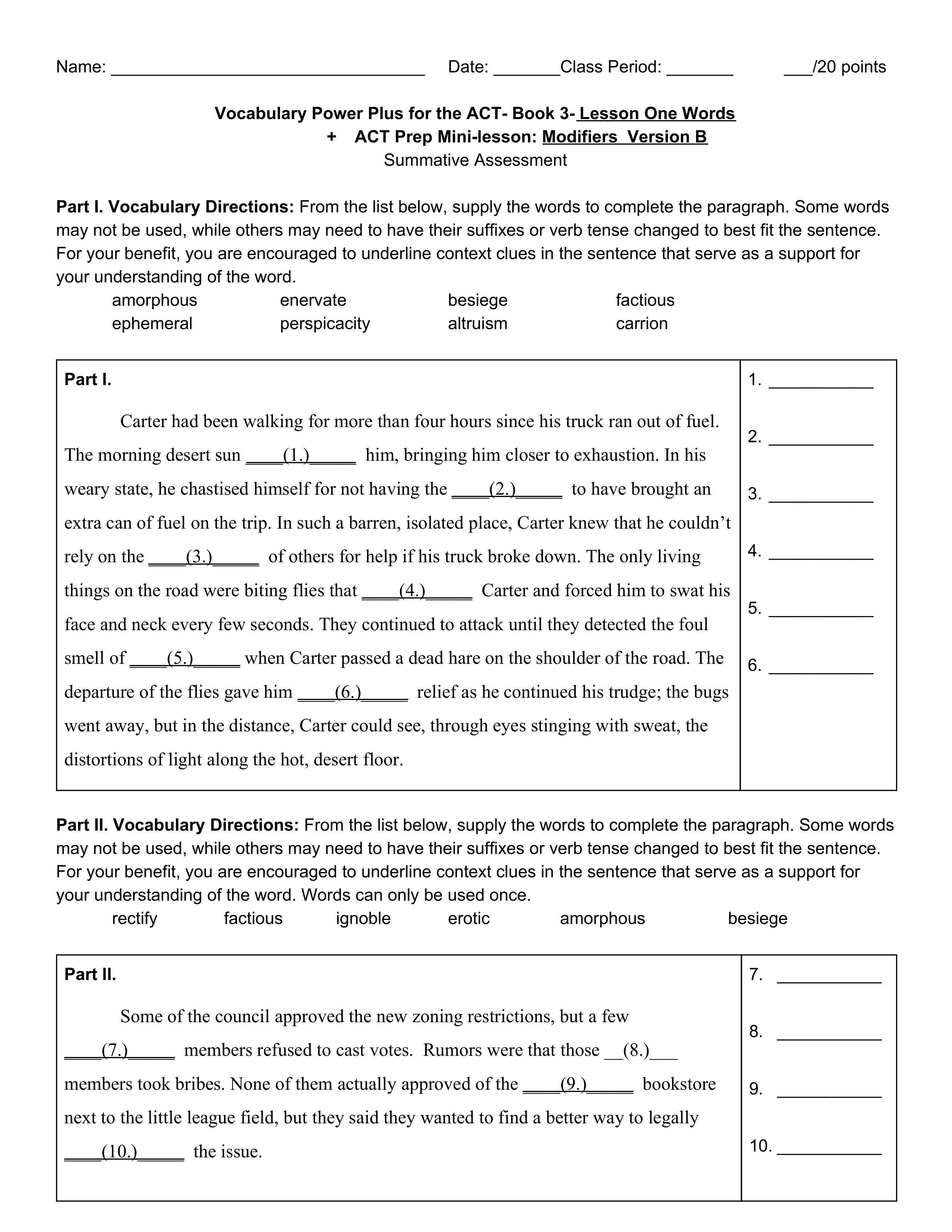 Vocab Unit 11 Level C Answers - uond1zh