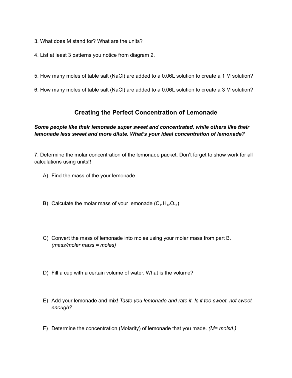 7.4 Lemonade Lab Jill Library Formative