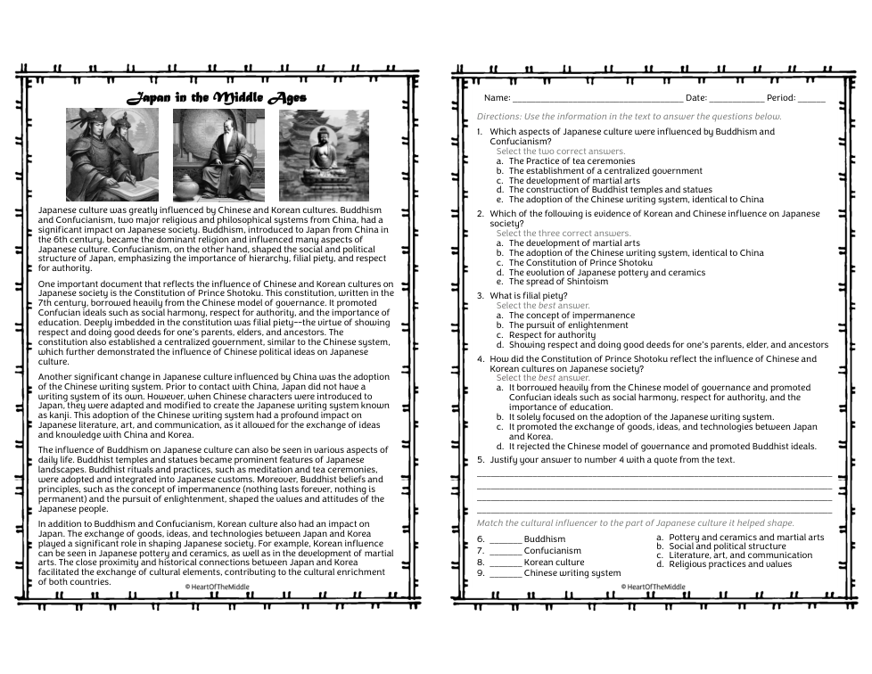 Japan in the Middle Ages