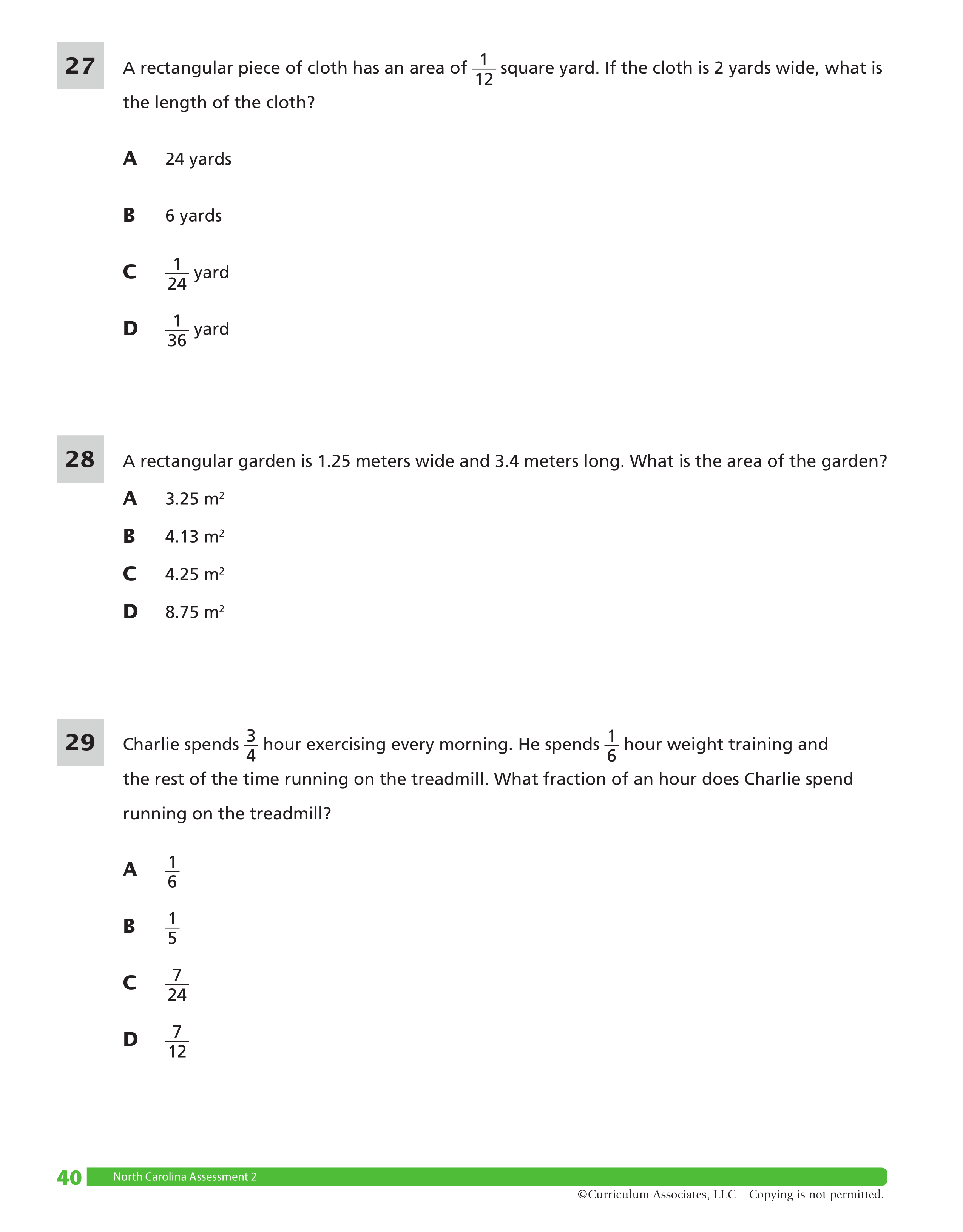 5th Grade Mock EOG Calculator Inactive (Part 1) Orlinda Terry
